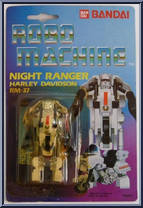 Night Ranger (Harley Davidson) from Robo Machine - Carded manufactured by Bandai [Front]
