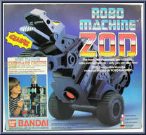 Zod from Robo Machine - Boxed manufactured by Bandai [Back]