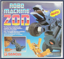 Zod from Robo Machine - Boxed manufactured by Bandai [Front]