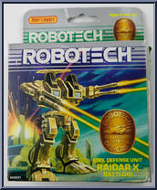 Raidar X Battloid from Robotech - Die-Cast manufactured by Matchbox [Front]