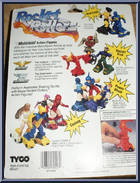 Blue Bolt from Rocket Rollers - Basic Series manufactured by Tyco [Back]