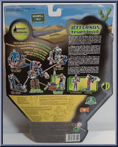 Jefferson Trueblood from Roswell Conspiracies - Aliens, Myths & Legends - Basic Series manufactured by Giochi Preziosi [Back]