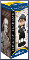 Ben Franklin (Hat) from Royal Bobbles - Basic Series manufactured by Royal Bobbles [Front]