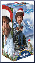 Bob Ross (Holiday) from Royal Bobbles - Basic Series manufactured by Royal Bobbles [Front]