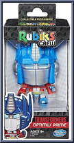 Optimus Prime from Rubik's Crew - Basic Series manufactured by Hasbro [Front]