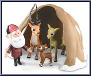 Family Cave (Red Skinny Santa) Action Figure