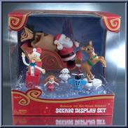 Santa's Sleigh & Island of Misfit Toys from Rudolph - PVC Boxed Sets manufactured by Forever Fun [Front]