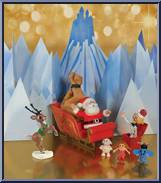 Santa's Sleigh & Island of Misfit Toys Action Figure