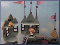 Santa's Castle (Closed Box) (Foreman, Mrs Claus, Girl Elf) from Rudolph - PVC Boxed Sets manufactured by Memory Lane [Loose]