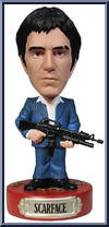Scarface from Scarface - Wacky Wobblers manufactured by Funko [Loose]
