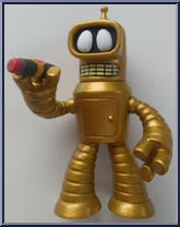 Bender (Gold) (1:72) Action Figure