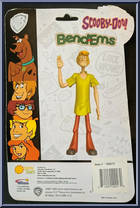 Shaggy from Scooby-Doo! - Bend-Ems manufactured by NJ Croce [Back]