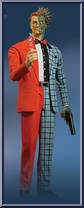 Two-Face from Secret Files - Series 3 - Batman Rogues Gallery 2 manufactured by DC Direct [Loose]
