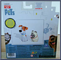 Max & Mel from Secret Life Of Pets - Basic Series manufactured by Spinmaster [Back]