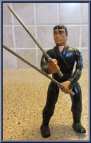 Ninja from Secret of the Ninja - Basic Series manufactured by Remco [Loose]