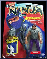 Samurai (Purple Pants) from Secret of the Ninja - Basic Series manufactured by Remco [Front]