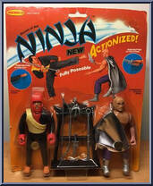 Thai Kick Boxer / Golden Shaolin Monk from Secret of the Ninja - Multi-Packs manufactured by Remco [Front]