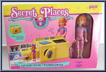 Laundry Room in a Washer / Dryer from Secret Places - Basic Series manufactured by Galoob [Front]