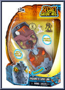 Cherufe's Lava Lair from Secret Saturdays - Battlegrounds manufactured by Mattel [Front]