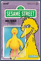 Big Bird from Sesame Street - ReAction Figures manufactured by Super7 [Front]