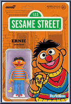 Ernie from Sesame Street - ReAction Figures manufactured by Super7 [Front]