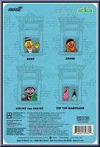 Yip Yip Martians from Sesame Street - ReAction Figures manufactured by Super7 [Back]
