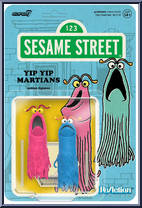 Yip Yip Martians from Sesame Street - ReAction Figures manufactured by Super7 [Front]