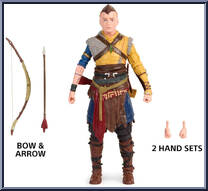 Atreus from Shapes Collection - God of War manufactured by Spinmaster [Loose]