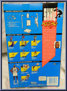 Shaqulle O'Neal (Reverse Jam) from Shaq Attack - Figure and Hoop manufactured by Kenner [Back]