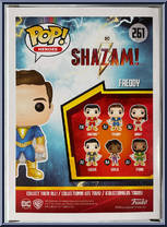 Freddy from Shazam! - Pop! Vinyl Figures manufactured by Funko [Back]