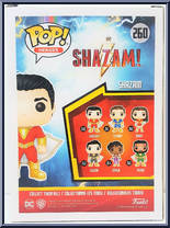 Shazam! (Glows in the Dark) from Shazam! - Pop! Vinyl Figures manufactured by Funko [Back]