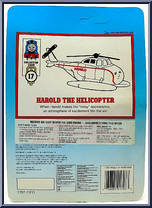Harold the Helicopter from Shining Time Station - Basic Series manufactured by ERTL [Back]