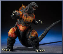 Burning Godzilla (70th Anniversay Edition) from S.H. MonsterArts - Godzilla vs. Destroyah manufactured by Bandai [Loose]