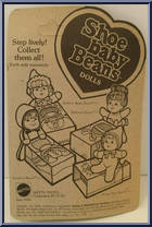 Sneaker Bean from Shoe Baby Beans - Basic Series manufactured by Mattel [Back]