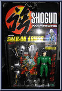 Sean Velociraptor from Shogun Cyber Warriors - Basic Series manufactured by Trendmasters [Front]
