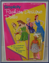 Girl #5 from Simplicity Fashion Designer Dolls - Basic Series manufactured by Lanard Toys [Front]