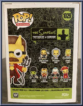 Devil Flanders (Glows in the Dark) from Simpsons - Pop! Vinyl Figures manufactured by Funko [Back]
