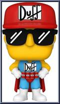 Duffman from Simpsons - Pop! Vinyl Figures manufactured by Funko [Loose]