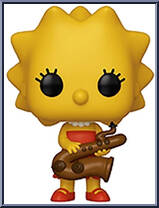 Lisa Simpson from Simpsons - Pop! Vinyl Figures manufactured by Funko [Loose]