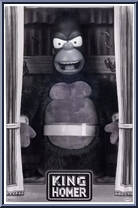 King Homer (Treehouse of Horror III) from Simpsons - Plush manufactured by Jakks Pacific [Front]