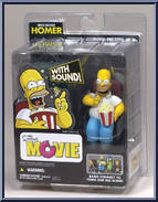 Movie Mayhem Homer from Simpsons - Movie - Basic Series manufactured by McFarlane Toys [Front]