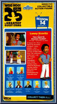 Lenny Kravitz from Simpsons - Series 5 manufactured by Neca [Back]