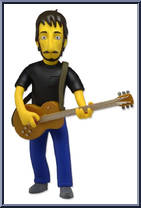 Pete Townshend (The Who) from Simpsons - Series 2 manufactured by Neca [Loose]