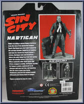 Hartigan (Black & White) from Sin City - Basic Series manufactured by Diamond Select [Back]