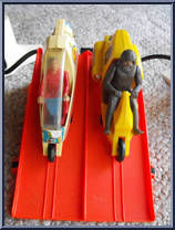 Dual Launch Drag Set from Six Million Dollar Man - Accessories manufactured by Kenner [Loose]