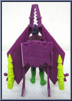 Deception Raider (with General Plague) from Sky Commanders - Backpacks manufactured by Kenner [Loose]