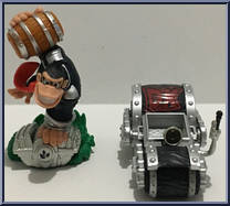 Dark Donkey Kong / Dark Barrel Blaster Action Figure