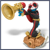 Fiesta from Skylanders - SuperChargers - Basic Series manufactured by Activision [Loose]