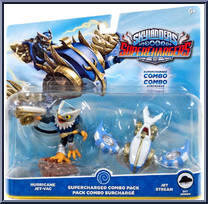 Hurricane Jet-Vac / Jet Stream from Skylanders - SuperChargers - Combo Packs manufactured by Activision [Front]