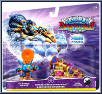 Big Bubble Pop Fizz / Soda Skimmer from Skylanders - SuperChargers - Combo Packs manufactured by Activision [Front]